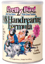 photo of Pretty Bird 19/8 Handrearing formula container