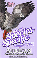 Pretty Bird Species Specific African Grey label image