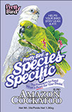 Pretty Bird Species Specific Amazon Cockatoo label image