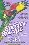 Pretty Bird Species Specific Lory label image