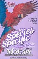 Pretty Bird Species Specific Macaw label image